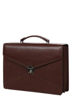 Serviette Laurige Globe Trotter 37 Cm - 2 Soufflets -Sac et Style Boutique serviette laurige 121937z