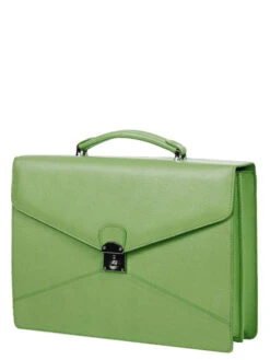 Serviette Laurige Globe Trotter 37 Cm - 2 Soufflets -Sac et Style Boutique serviette laurige 122081z