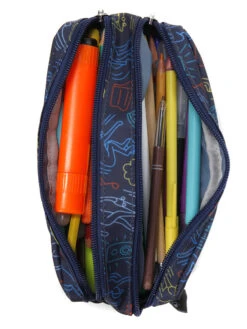 Trousse Caramel & Cie Skatepark - 2 Compartiments -Sac et Style Boutique trousse scolaire caramel cie 783305z