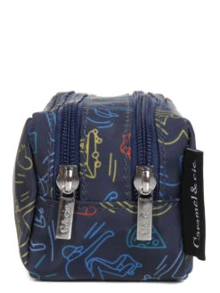 Trousse Caramel & Cie Skatepark - 2 Compartiments -Sac et Style Boutique trousse scolaire caramel cie 783310z