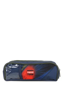 Trousse Manga - 2 Compartiments -Sac et Style Boutique trousse scolaire dessins animes 864122z