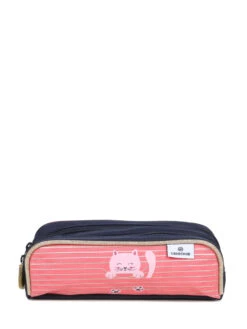 Trousse Chaton - 2 Compartiments -Sac et Style Boutique trousse scolaire dessins animes 865224z