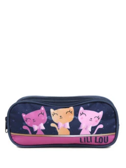 Trousse Lili Lou Glam - 2 Compartiments -Sac et Style Boutique trousse scolaire dessins animes 865537z