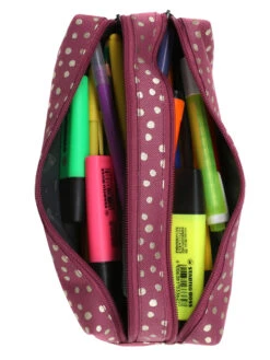 Trousse Pol Fox Butterfly - 2 Compartiments -Sac et Style Boutique trousse scolaire pol fox 839710z