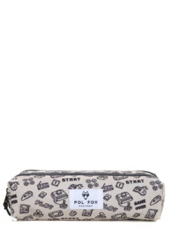 Trousse Pol Fox Gamer - 2 Compartiments -Sac et Style Boutique trousse scolaire pol fox 839731z