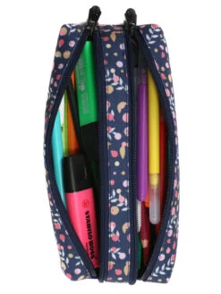 Trousse Pol Fox Happy Days - 2 Compartiments -Sac et Style Boutique trousse scolaire pol fox 841022z