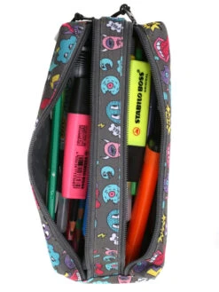 Trousse Pol Fox Rider - 2 Compartiments -Sac et Style Boutique trousse scolaire pol fox 841042z