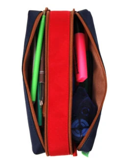 Trousse Tann's Arthur - 2 Compartiments -Sac et Style Boutique trousse scolaire tanns 642076z