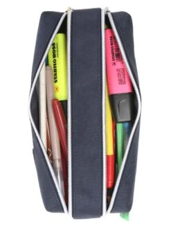 Trousse Tann's Elliott - 2 Compartiments 20 Trousse Tann's Elliott - 2 Compartiments -Sac et Style Boutique trousse scolaire tanns 853387z