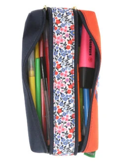 Trousse Tann's Jeanne - 2 Compartiments -Sac et Style Boutique trousse scolaire tanns 853410z