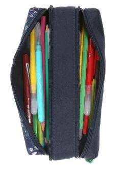 Trousse Tann's Carla - 2 Compartiments -Sac et Style Boutique trousse scolaire tanns 853427z