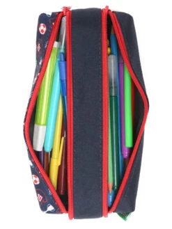 Trousse Tann's Alban - 2 Compartiments -Sac et Style Boutique trousse scolaire tanns 853437z