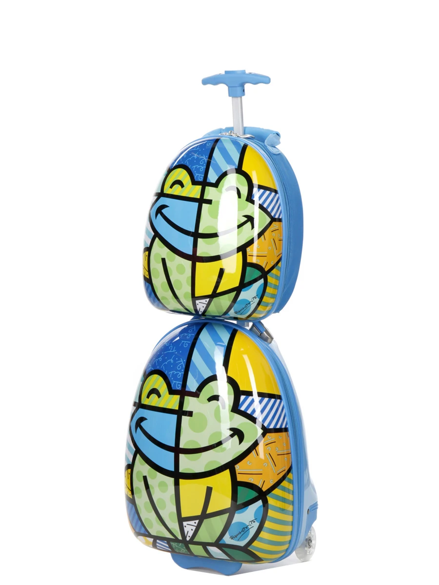 Valise Heys Britto For Kids Frog 45.7 Cm Et Sac à Dos 3 Valise Heys Britto For Kids Frog 45.7 Cm Et Sac à Dos